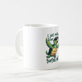 Mug Dabbing Sea Turtle J'Aime Vraiment Les Tortues Ok_ (Devant gauche)