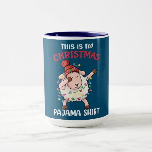 Mug Dabbing Sheva C'Est Mon Pajama De Noël (Centre)