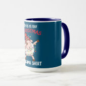 Mug Dabbing Sheva C'Est Mon Pajama De Noël (Devant droit)