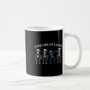 Mug Dabbing Skeleton Diabetes Sensibilisation Type Un