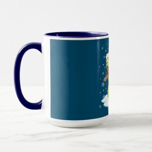 Mug Dabbing Snowman Tennis Ball Tee Noël Noël Noël (Gauche)