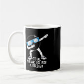 Mug Dabbing Total Solar Eclipse 04.08.2024 Fun Dab Boy (Gauche)