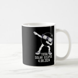 Mug Dabbing Total Solar Eclipse 04.08.2024 Fun Dab Boy