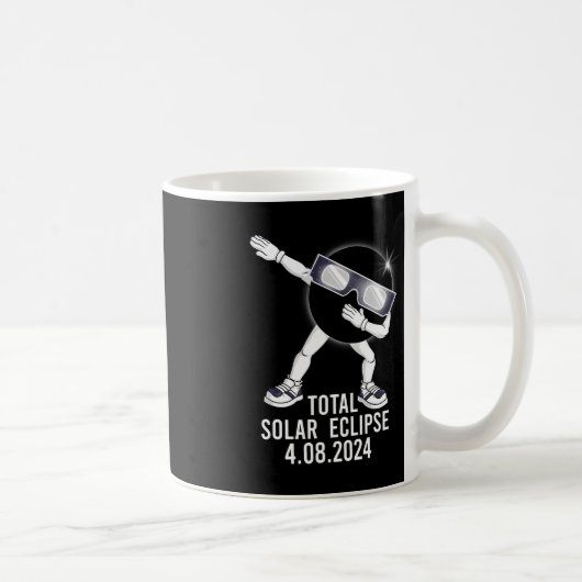 Mug Dabbing Total Solar Eclipse 04.08.2024 Fun Dab Boy (Droite)