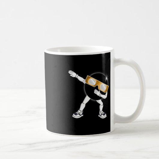 Mug Dabbing Total Solar Eclipse 2024 Fun Dab Boys Girl (Droite)