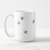 Mug d'abeille blanche (Gauche)