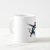 Mug Dabing italien Greyhound Dog lunettes de soleil mi (Devant gauche)