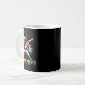 Mug Dabing mexicain Poncho Cinco De Mayo Fiesta 1 (Devant gauche)