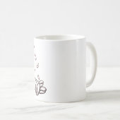 Mug D'abord je bois du café, puis je fais les choses (Devant droit)