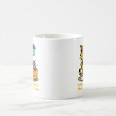 Mug D'Abord Je Bois Le Café Funny Cat Mouse Café (Centre)