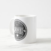 Mug D'abord je bois le café puis je fais les choses (Devant gauche)