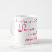 Mug D'abord ma fille précieuse en particulier (Devant gauche)