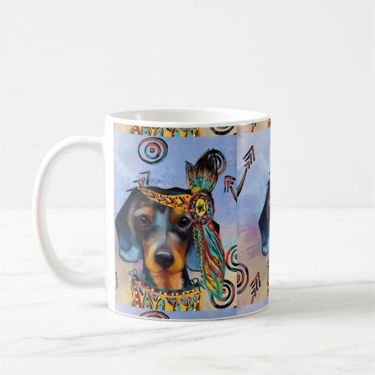 MUG DACHSHUND (Gauche)