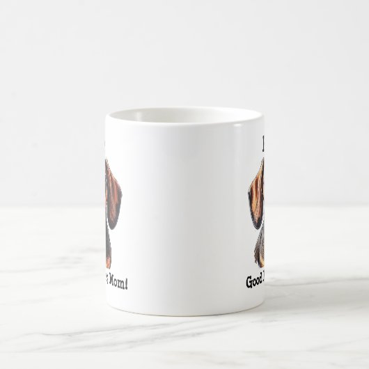 Mug Dachshund, Ajouter le nom du chien, Changer de pho (Centre)