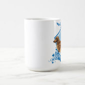 Mug Dachshund aux cheveux longs (Centre)