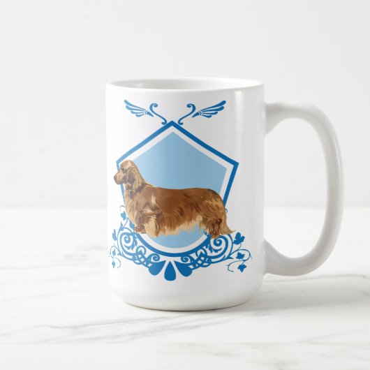 Mug Dachshund aux cheveux longs (Droite)