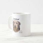 Mug Dachshund (cheveux filaires) (Devant gauche)