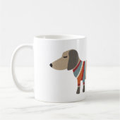 Mug Dachshund chien amusant (Gauche)