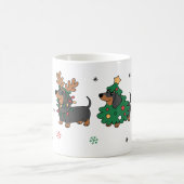 Mug Dachshund Chien de Noël  (Centre)