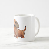 Mug Dachshund Chien mignonne (Devant droit)