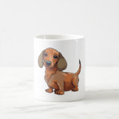 Mug Dachshund Chien mignonne (Centre)
