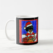 Mug Dachshund de Noël (Gauche)