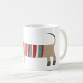 Mug Dachshund Dog amusant (Devant droit)