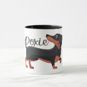 Mug Dachshund Dog Love (Centre)