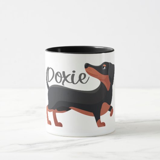 Mug Dachshund Dog Love (Centre)