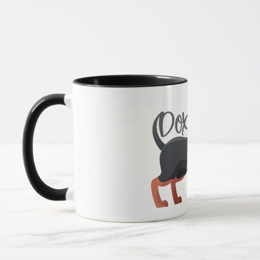 Mug Dachshund Dog Love (Gauche)