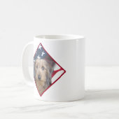 Mug Dachshund Drapeau 2 (Devant gauche)