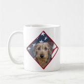 Mug Dachshund Drapeau 2 (Gauche)