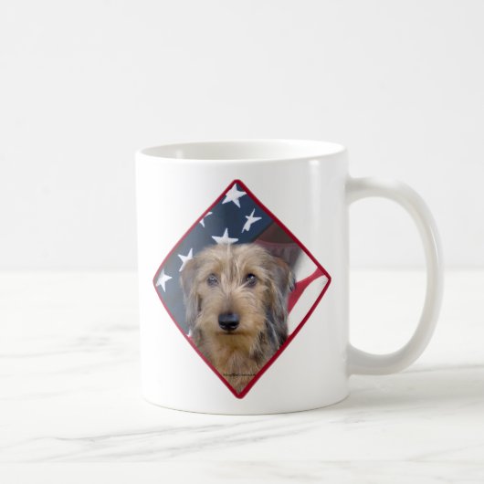 Mug Dachshund Drapeau 2 (Droite)