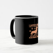 Mug Dachshund Est Mon Vrai Ami (Devant gauche)