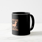Mug Dachshund Est Mon Vrai Ami (Devant droit)