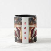 Mug Dachshund et Père Noël  (Centre)