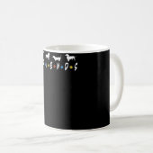 Mug Dachshund Friends (Devant droit)