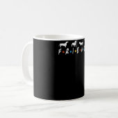 Mug Dachshund Friends (Devant gauche)