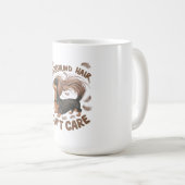 Mug Dachshund Hair, ne t'en fais pas (Devant droit)
