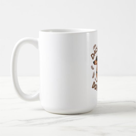 Mug Dachshund Hair, ne t'en fais pas (Gauche)