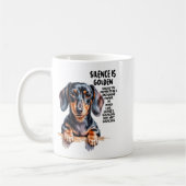 Mug Dachshund Ideas For Women &amp; Novelty Miniature  (Gauche)