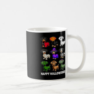 Mug Dachshund Joyeux Halloweiner Fun Halloween Chiens