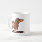 Mug Dachshund Love DogMug (Devant gauche)