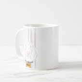 Mug Dachshund, patriote américain Chien du drapeau (Devant gauche)