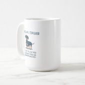 Mug Dachshund Personal Stalker (Devant gauche)