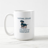 Mug Dachshund Personal Stalker (Gauche)