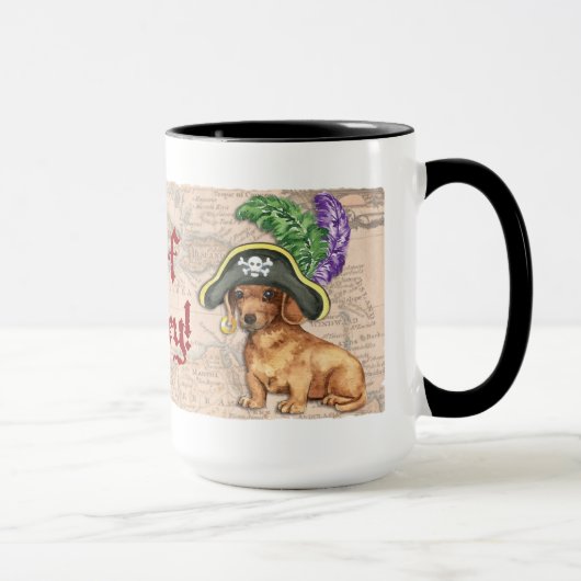 Mug Dachshund Pirate (Droite)
