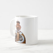 Mug Dachshund Queen 2 (Devant gauche)