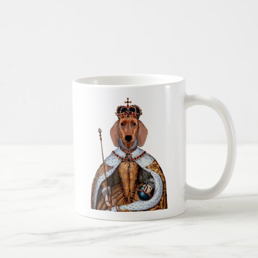 Mug Dachshund Queen 2 (Droite)