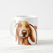 Mug Dachshund Saucisse Chien Chaque Snack Que Vous Fai (Devant gauche)